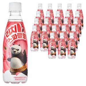 쿵푸팬더 리치 스파클링 제로 탄산음료, 24개, 350ml