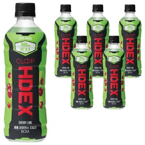 클룹 HDEX 퍼포먼스 드링크 BCAA, 6개, 500ml