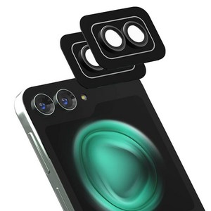 멕시드 5CX 프리미엄 렌즈프레임 카메라 강화유리 휴대폰 액정보호필름 2p 세트, 1세트