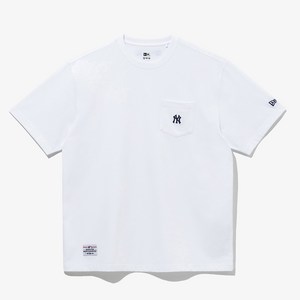 뉴에라 남성용 AP MLB SMALL EMB PKT RS42 NEYYAN 오버핏 티셔츠