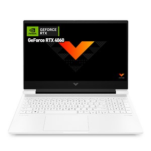 HP 2024 빅터스 16 라이젠5 라이젠 8000 시리즈 지포스 RTX 4060, Ceamic White, 512GB, 16GB, Fee DOS, 16-s1122AX