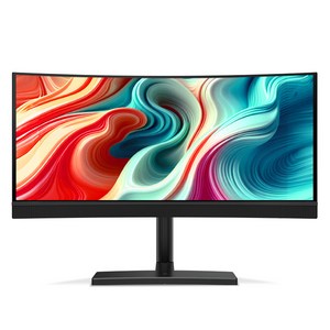 한성컴퓨터 WQHD 리얼 175Hz 울트라와이드 게이밍 커브드 모니터, 86.8cm, TFG34Q17WL QD-OLED(무결점)