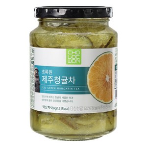 초록원 제주 청귤차, 560g, 1개입, 1개