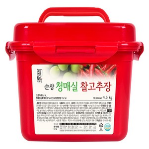 더해담 순창 청매실 찰고추장, 4.5kg, 1개