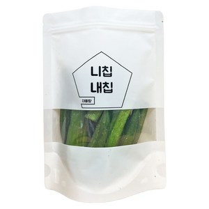 니칩내칩 바삭한 오크라칩, 1개, 100g