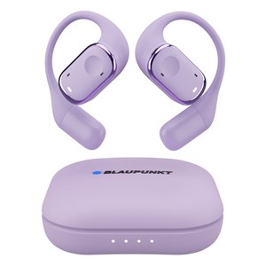 블라우풍트 AAC ENC 노이즈 캔슬링 오픈 귀걸이형 HI-FI 5.4 블루투스이어폰, Purple, BLP-OE383P