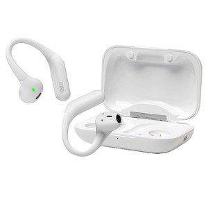 브리츠 오픈형 V5.4 초경량 귀걸이형 블루투스 이어폰, White, Fit5 Pro