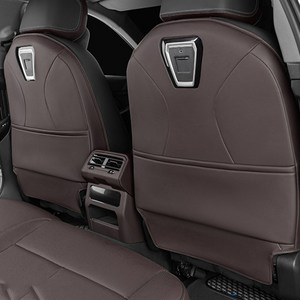 카에버 BMW 5시리즈 g60 전용 프리미엄 시트 킥패드 i5 24년 이후 풀커버, 2개, 모카브라운