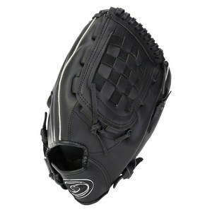 썬버드 투수올라운드 글러브 우투용 S550N, 블랙, 1개