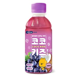 베베쿡 코코키즈 포도, 220ml, 1개
