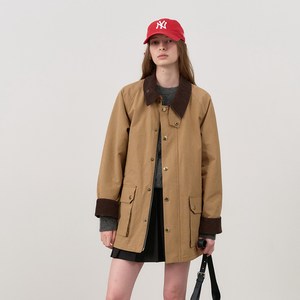 던스트 UNISEX WAXED COTTON HUNTING JACKET UDTR4C102