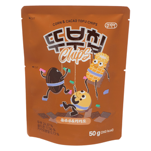 뚜부칩 옥수수&카카오, 50g, 1개