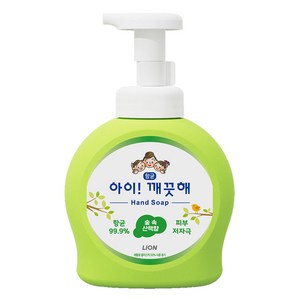 아이깨끗해 향균 폼 핸드솝 숲 속 산책향, 490ml, 1개
