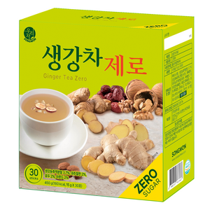 우리차 송원식품 생강차 제로, 15g, 30개입, 1개