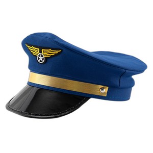 블랙트리 할로윈 포인트 비행 공군모자, 블루, 1개
