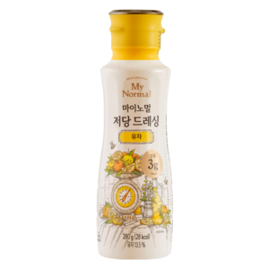 마이노멀 저당 드레싱 유자, 280g, 1개