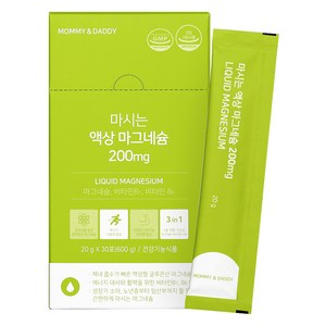 마미앤대디 마시는 액상 마그네슘 200mg 30p, 1개, 30회분