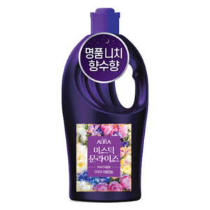 AURA 초고농축 퍼퓸캡슐 섬유유연제 미스틱문라이즈 본품, 1개, 1L