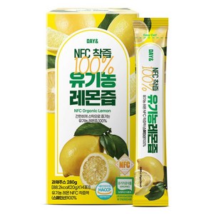 데이앤 NFC 100% 유기농 레몬즙, 280g, 1개