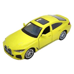 엠에스제트 BMW I4 M50 스트리트카 시리즈 1 : 42 다이캐스팅 미니카, 혼합색상, 142 x 65 x 71 mm, 1개