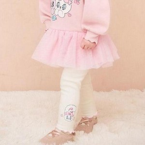 밀크마일 여아용 에스더버니 러브 윈터 밍크 기모 레깅스