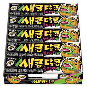 크라운 쌔콤달콤 울트라 키위, 29g, 15개