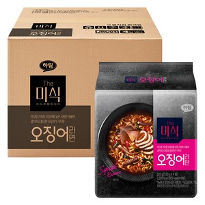 더미식 오징어라면 130g, 32개