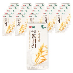 삼육네이처세븐 통귀리 오리지널, 190ml, 24개