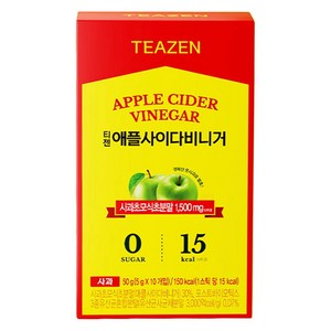 티젠 애플사이다 비니거 차, 5g, 1개, 10개입