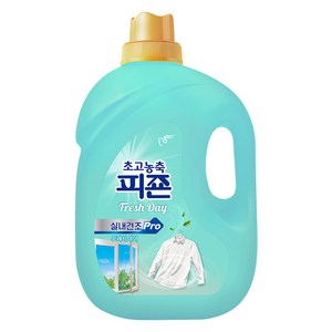 피죤 실내건조 프로 초고농축 섬유유연제 프레시데이 본품, 1개, 4L