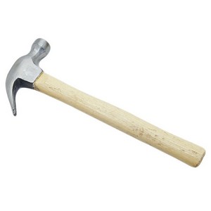 글로벌 우드 핸들 망치 0.25kg, 1개