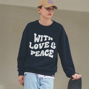 비전스트릿웨어 Love 엔 Peace Crewneck 맨투맨 VS2203CR13NA