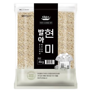 더담은 발아현미, 4kg, 1개