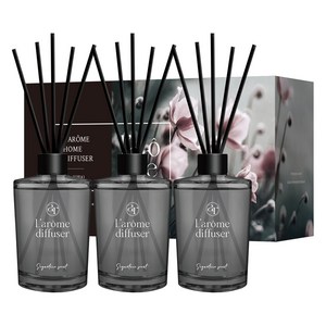 더허브샵 라홈 디퓨저, 호텔우드, 510ml, 3개