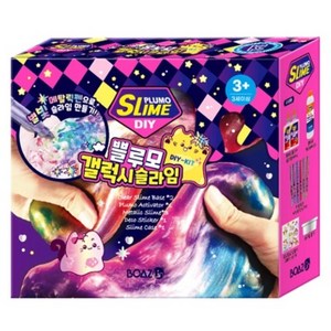 보아스린 쁠루모 갤럭시 슬라임 DIY 세트 740g, 1세트, 랜덤발송