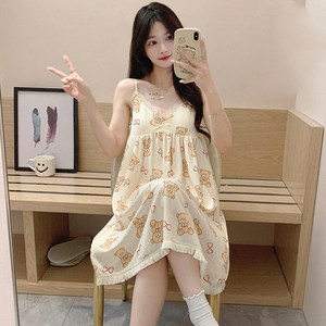 비올라 여성용 홈웨어 원피스 Vio0011