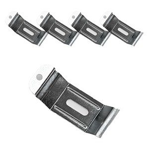 더원홈데코 우드블라인드 브라켓 6.3 x 2.5 cm, 5개, 메탈