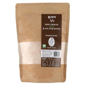 파파루 간편레시피 유기농 통 귀리 오트밀 중간입자, 300g, 1개