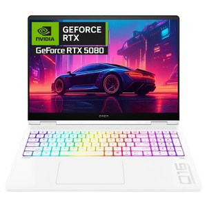 HP 2025 오멘 16 코어Ultra9 지포스 RTX 5080, Ceramic White, 1TB, 32GB, WIN11 Home, 16-ah0125TX