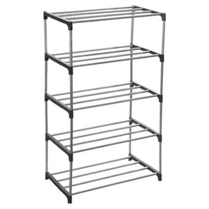 파르바 수납 다용도 신발장 보관함, 블랙, 1개