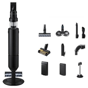 삼성전자 Bespoke 제트 AI 400W 스틱청소기 + 펫브러시 세트 VS90F40CNK 고객직접설치, 새틴 블랙