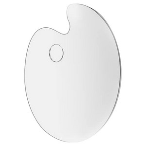 플로우코드 투명 아크릴 물감 팔레트, 1개, 1칸