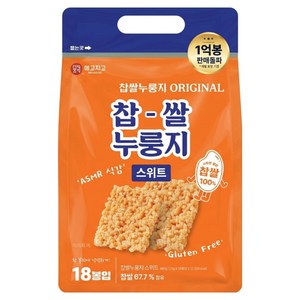 메고지고 찹쌀누룽지 쌀과자 18p