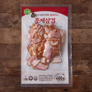 다향 슬라이스 돼지 훈제삼겹, 400g, 1개