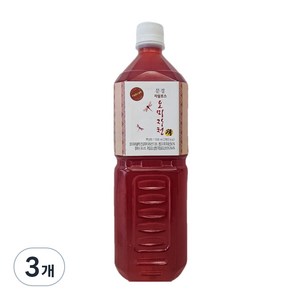 엠케이엠 문경몰 오미자 자일로스청, 1L, 1개입, 3개