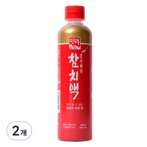 한라식품 참치액, 500ml, 2개