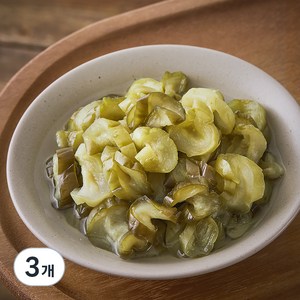 풀무원 풀스키친 바로절여 꼬들꼬들한 오이지무침, 1kg, 3개