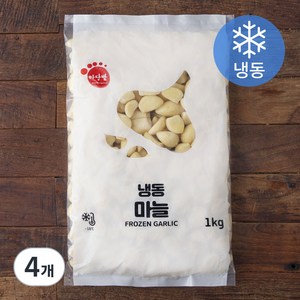 마당발 알마늘 (냉동), 1kg, 4개