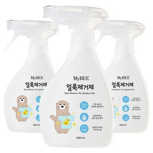 마이비 자연품은 아기 얼룩제거제, 330ml, 3개