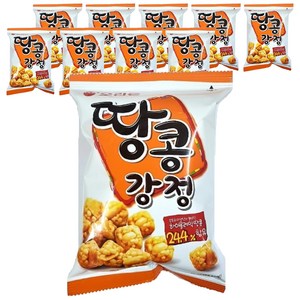 오리온 땅콩강정, 80g, 10개